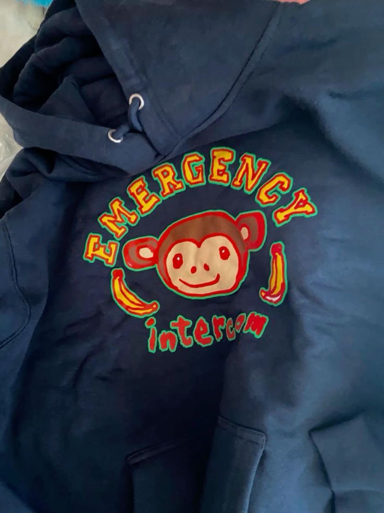 Emergency Intercom Podcast Hoodie - Official Style Monkey & Banana Graphic Sweatshirt - - More Option - Outfits For US
