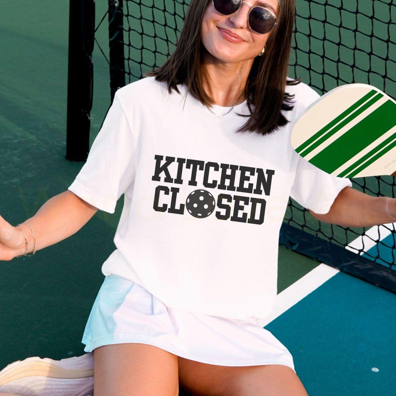 Funny Pickleball Shirt, Kitchen Closed T-shirt, Dink Tshirt, Pickle Ball Tee, Doubles Partner Gifts, Mama Birthday Father's Day PickleballerFunny Pickleball Shirt, Kitchen Closed T-shirt, Dink Tshirt, Pickle Ball Tee, Doubles Partner Gifts, Mama Birthday Father's Day Pickleballer