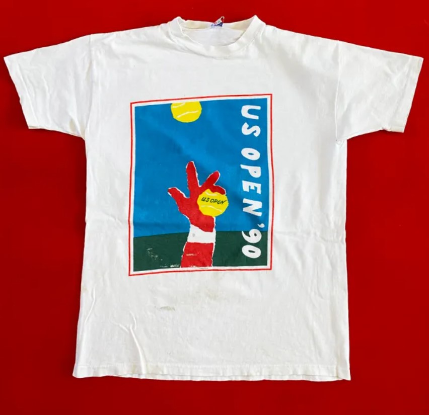 Vintage 1990 US Open Tennis Shirt OutfitVintage 1990 US Open Tennis Shirt Outfit For Men And Women
