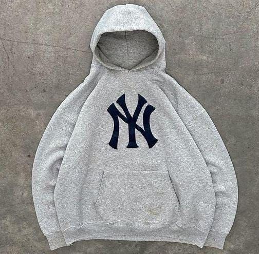 New York Heavyweight Oversized Aesthetic Plain Hoodie | Vintage Stone Washed Designer Streetwear Y2K | 100% Cotton Thick and Warm Multicolor For Men And Women