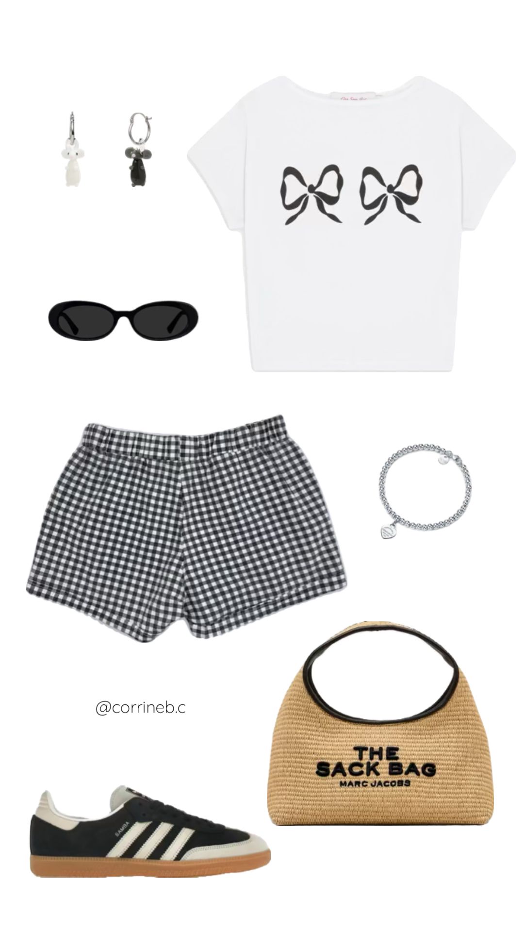 2 Bow Tee Shirt