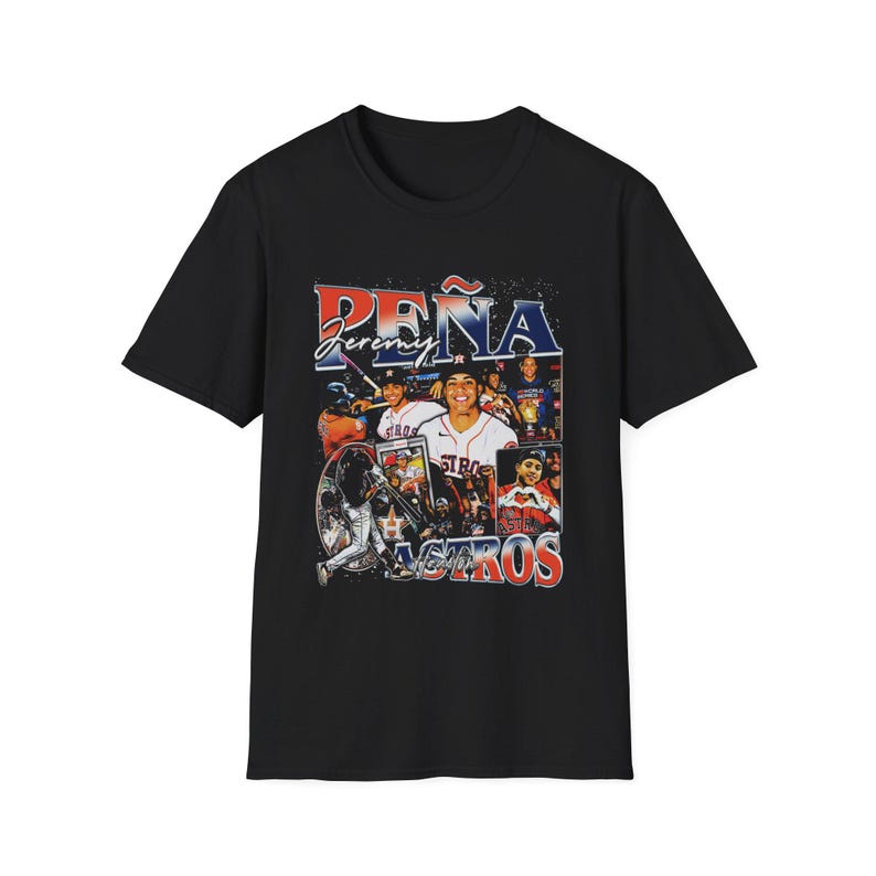 Jeremy Pena Vintage T-Shirt, Unisex Softstyle Tee, Retro Graphic Shirt, Gift For Him Her, Limited Edition Tee