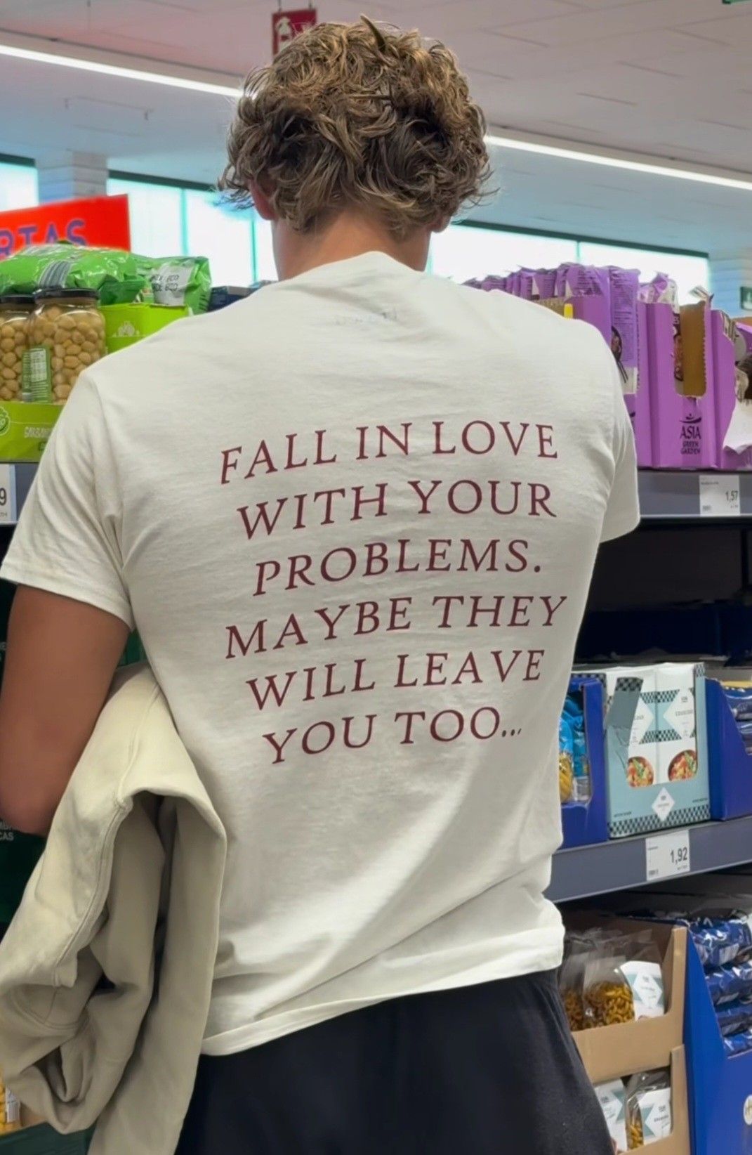 Fall in in love with your problems - - Full Size Krixshop