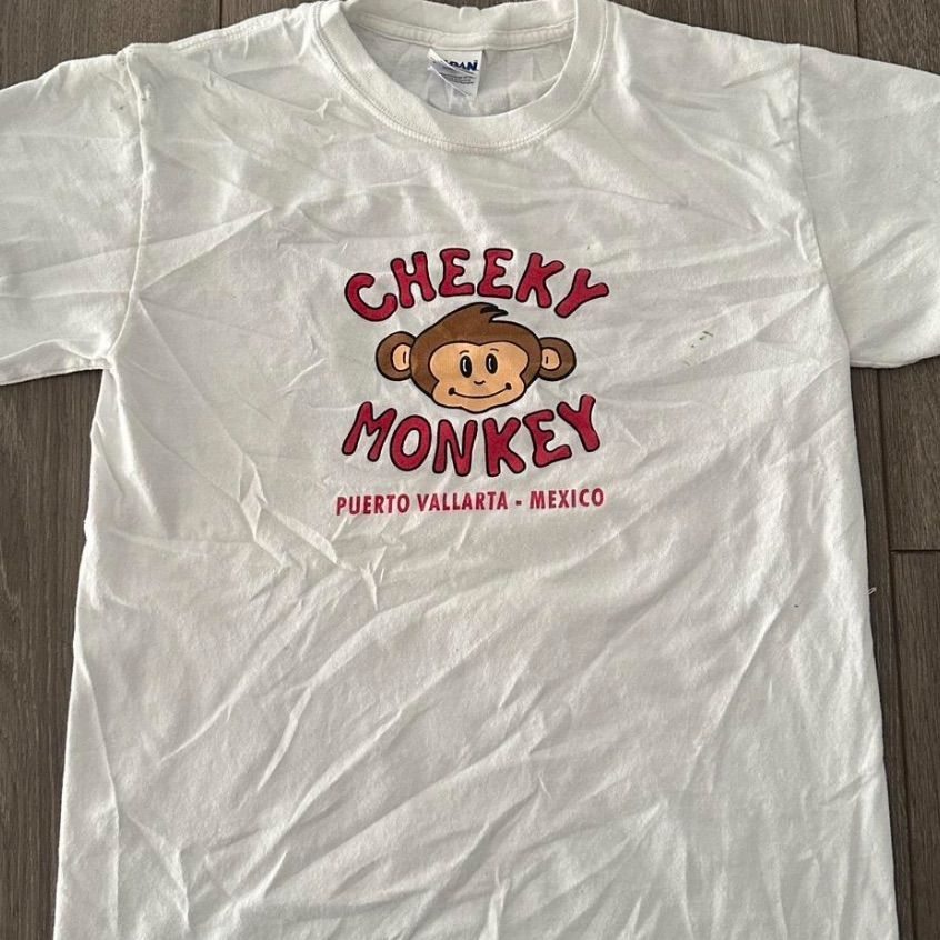 Fast Fashion Shirts | Cheeky Monkey T-Shirt - - Full Size Krixshop