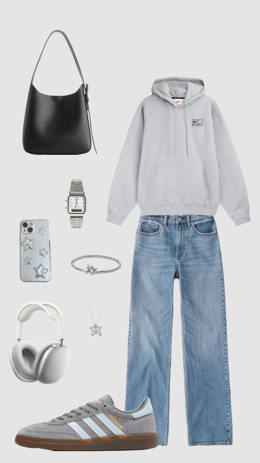 Grey Hoddie