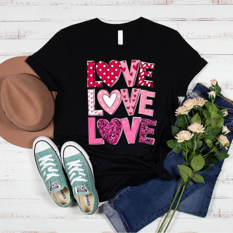 Valentines Sweatshirt, Love Sweatshirt, Valentines Day Shirt, Gift For Wife, Gift For Her, Cute Love Sweatshirt, Women Love Sweatshirt For Men And Women