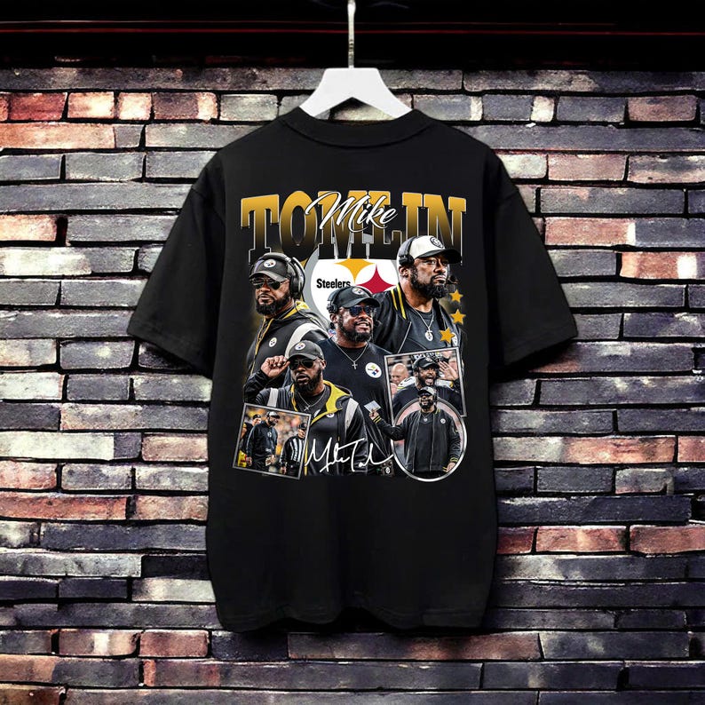 Mike Tomlin Vintage Unisex Shirt, Vintage Mike Tomlin TShirt Gift For Him and Her, Best Mike Tomlin SweatShirt, Express Shipping Available