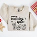 Full Of Holiday Spirit Sweatshirt, Christmas Spirits Sweater, Christmas Gifts, Xmas Tee, Christmas Drinks Shirt, Christmas Wine T-shirt