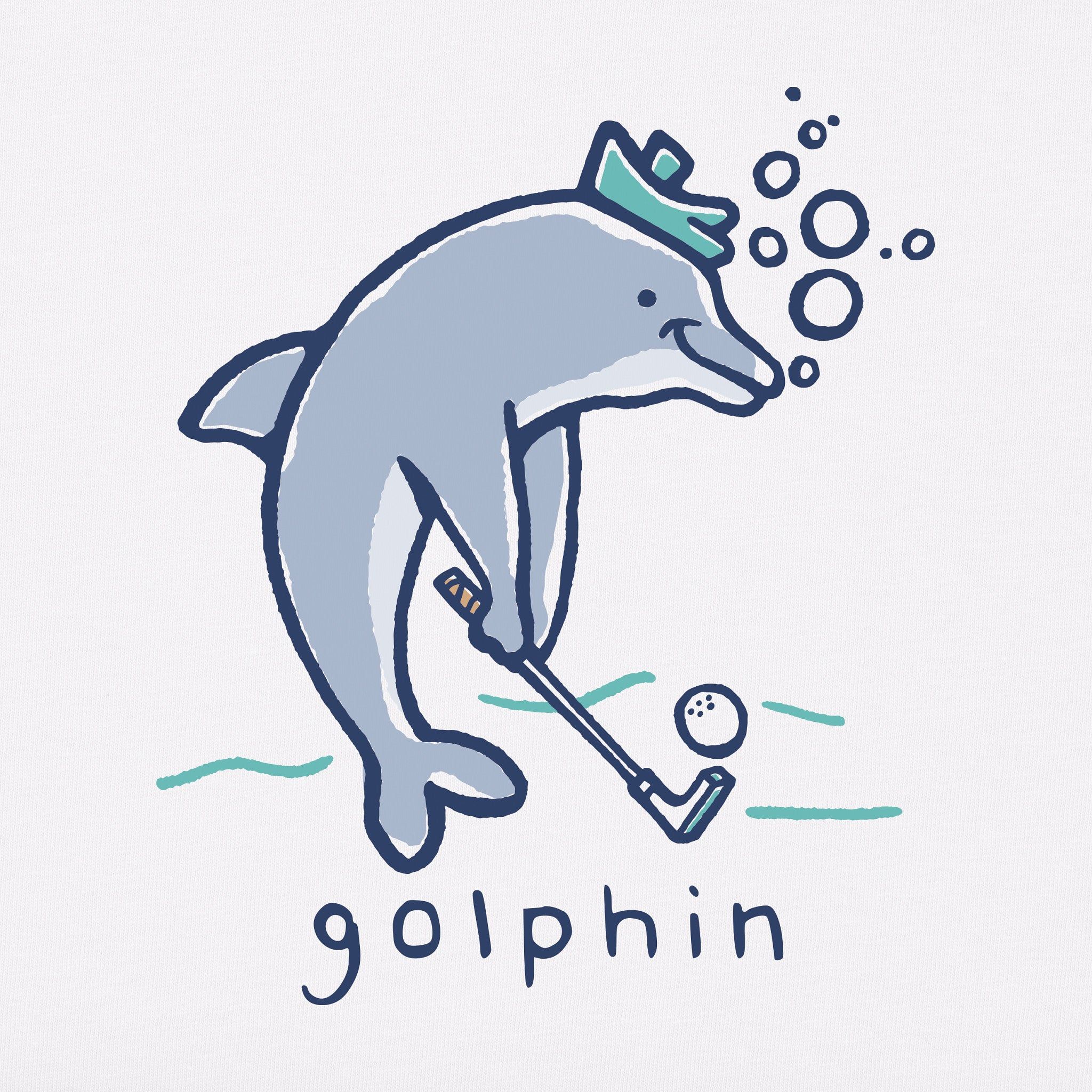 Golphin Shirt Gofl - - Full Size Krixshop