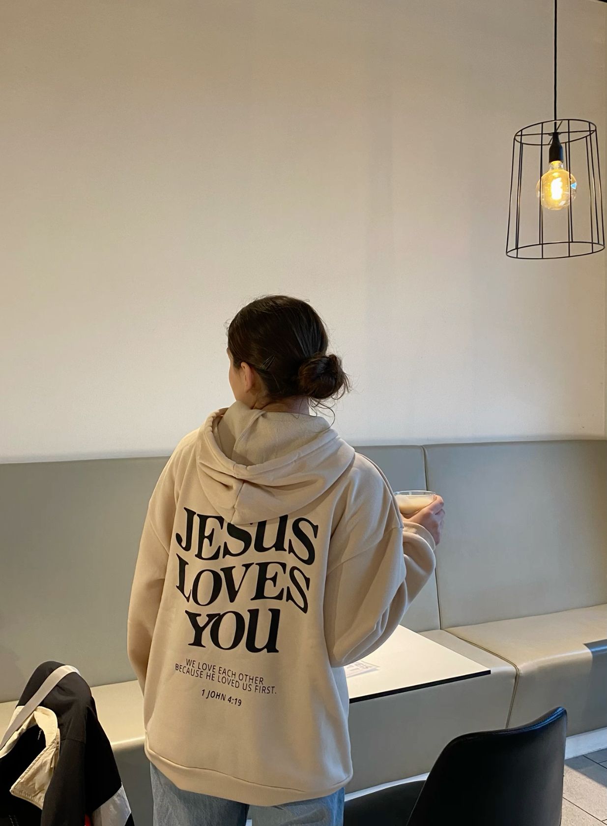 Hoodie Jesus loves you - - More Option - Outfits For US