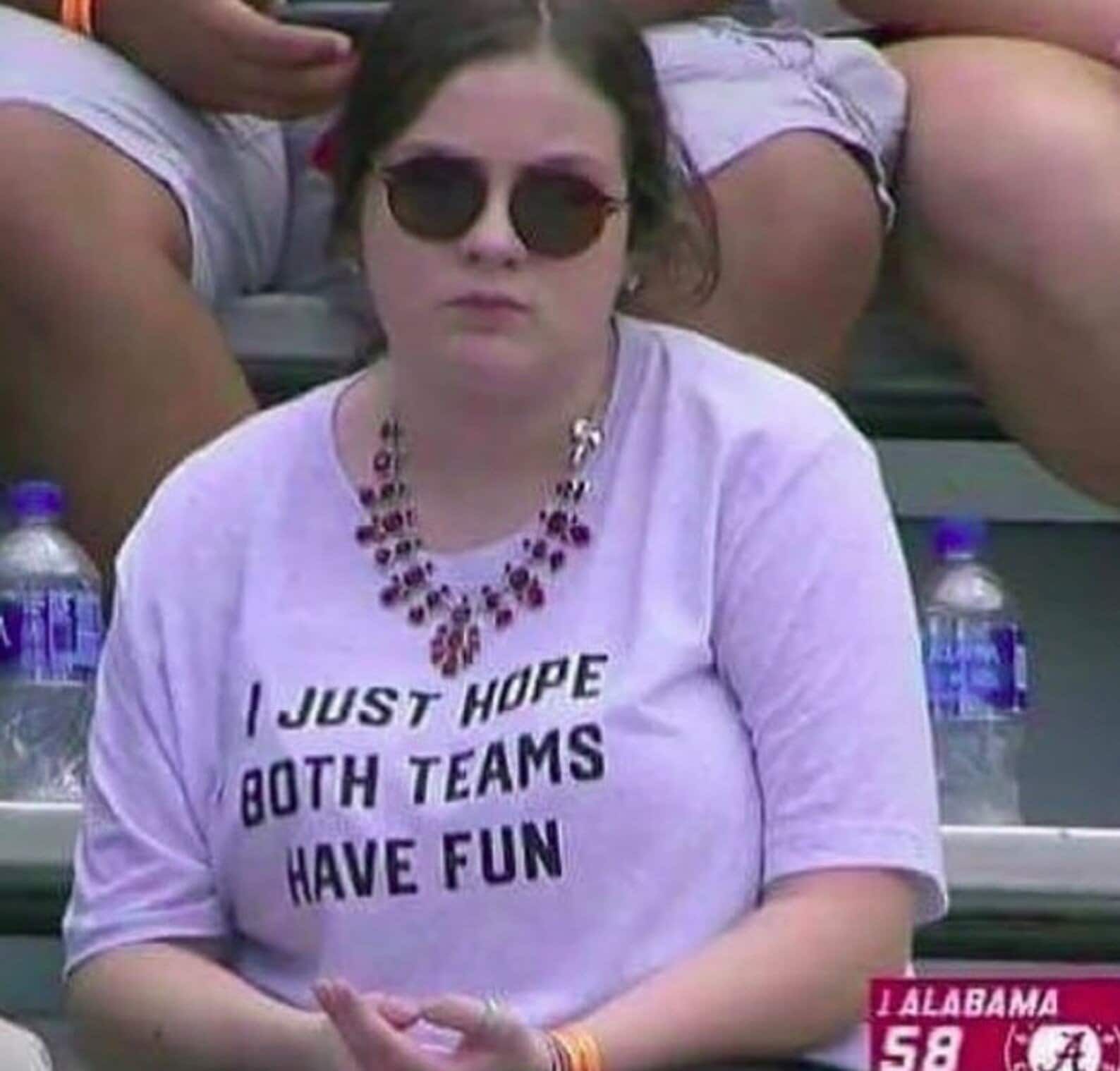 I Just Hope Both Teams Have Fun Shirt, Funny Sports Tee, Y2K Aesthetic Tee, Paris Hilton Shirt, Sports Mom, Trendy Graphic Tees, Gen Z Meme - - More Option - Outfits For US - More Option - Outfits For US