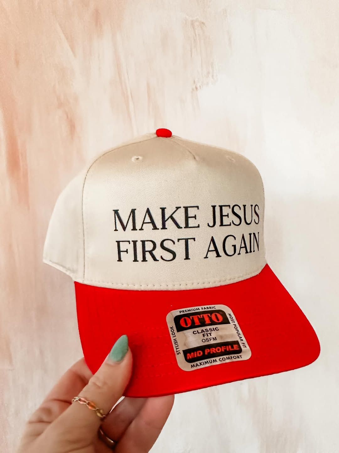 Make Jesus First Again | Trucker Hat - - More Option - Outfits For US