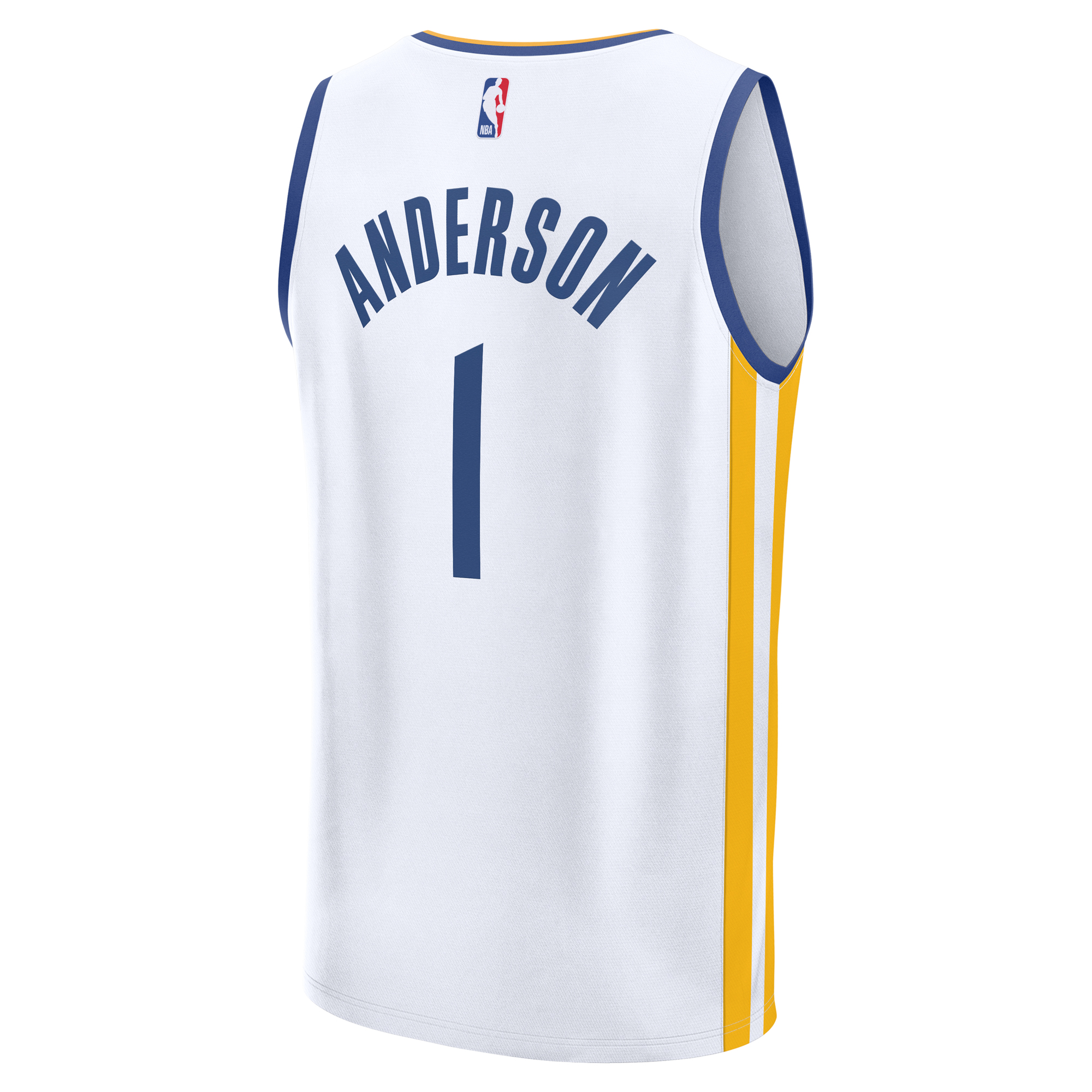 Kyle Anderson Golden State Warriors Fanatics Fast Break  Player Jersey - Association Edition - White 3