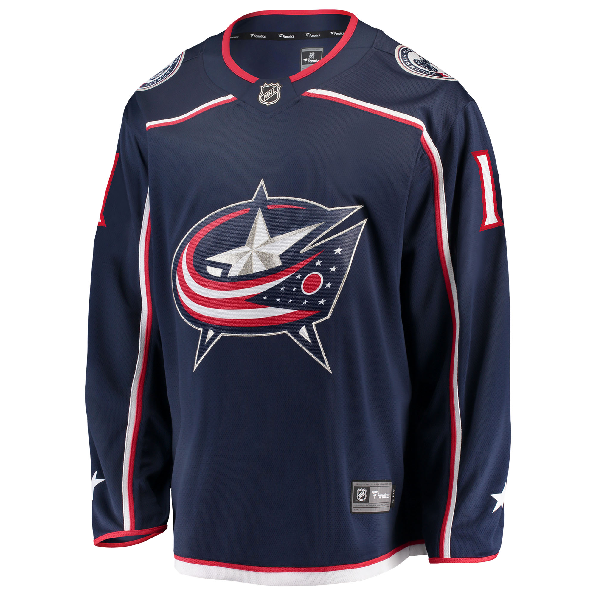 Luke Kunin Columbus Blue Jackets Fanatics Home Breakaway Jersey - Navy 2