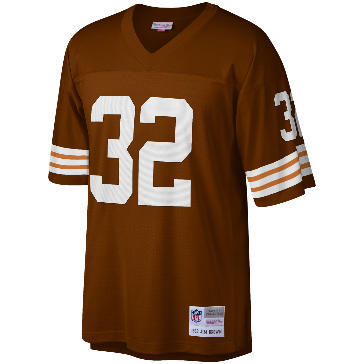 Jim Brown Cleveland Browns Mitchell & Ness Legacy  Jersey - Brown 2