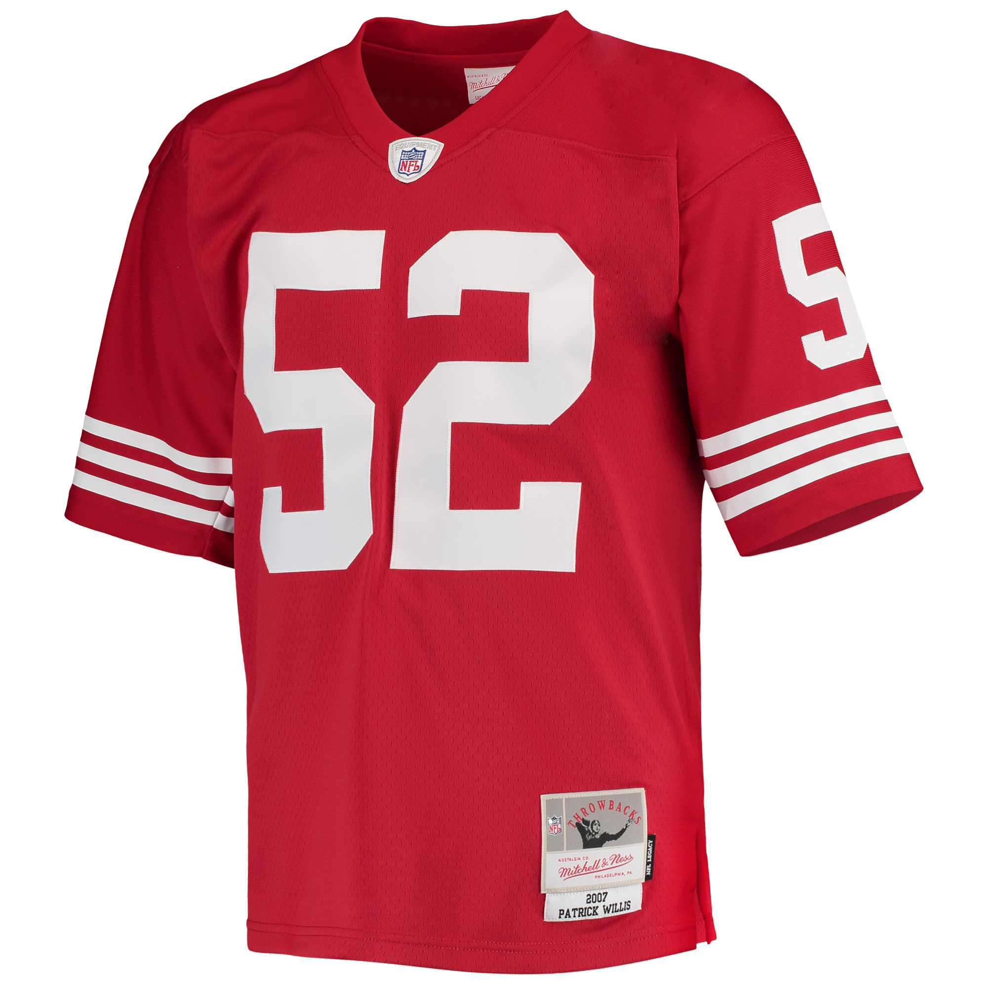 Patrick Willis San Francisco 49ers Mitchell & Ness Legacy  Jersey - Scarlet 2