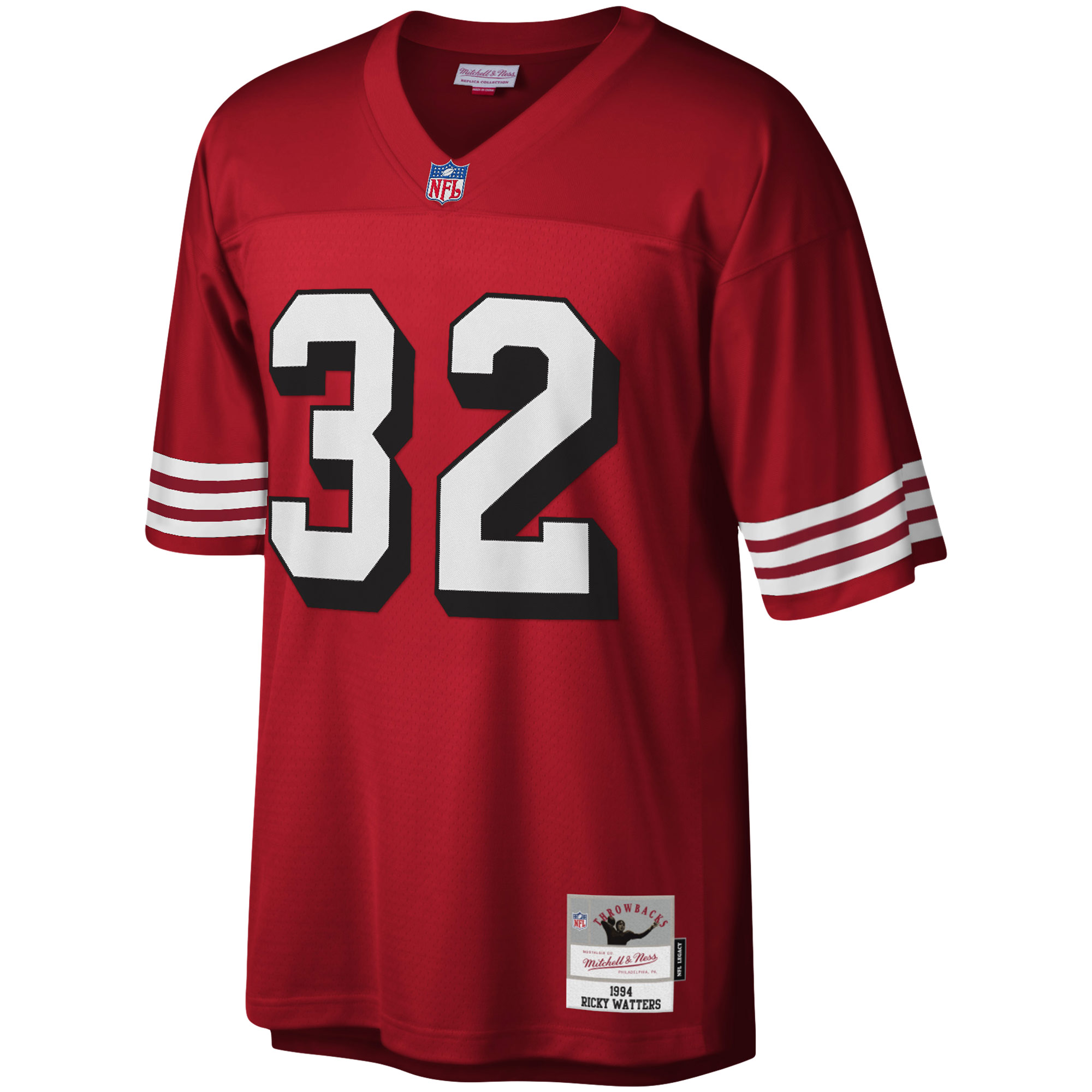 Ricky Watters San Francisco 49ers Mitchell & Ness Legacy  Jersey - Scarlet 2