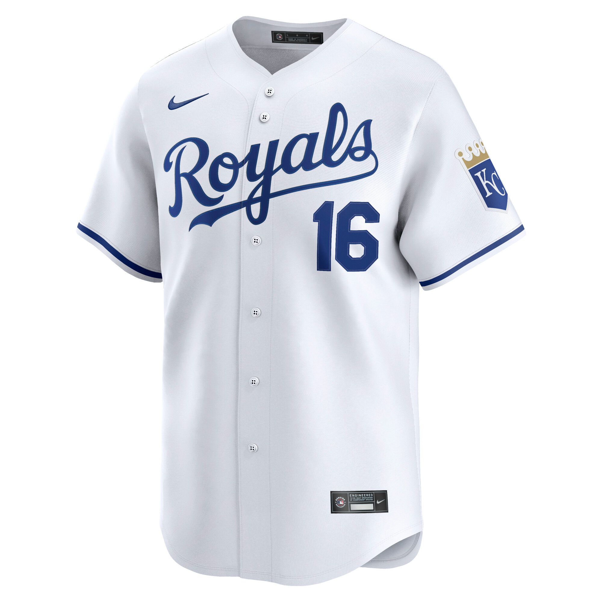 Bo Jackson Kansas City Royals Nike Home Limited Player Jersey - White 2