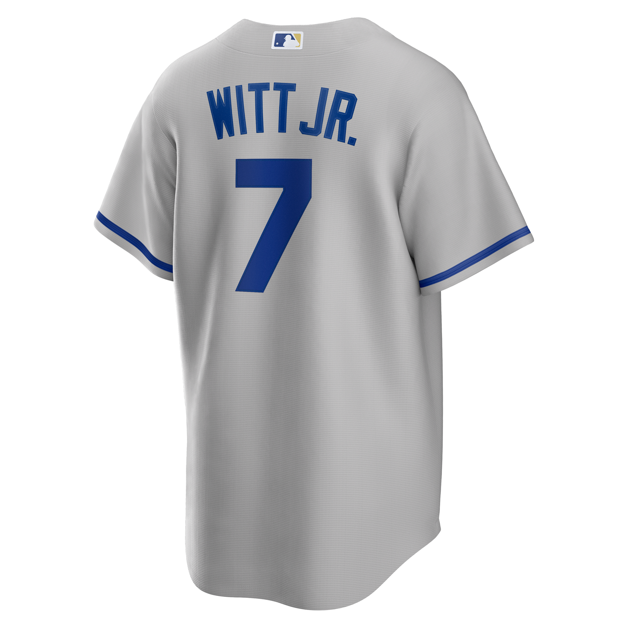 Bobby Witt Jr. Kansas City Royals Nike Road  Jersey - Gray 3