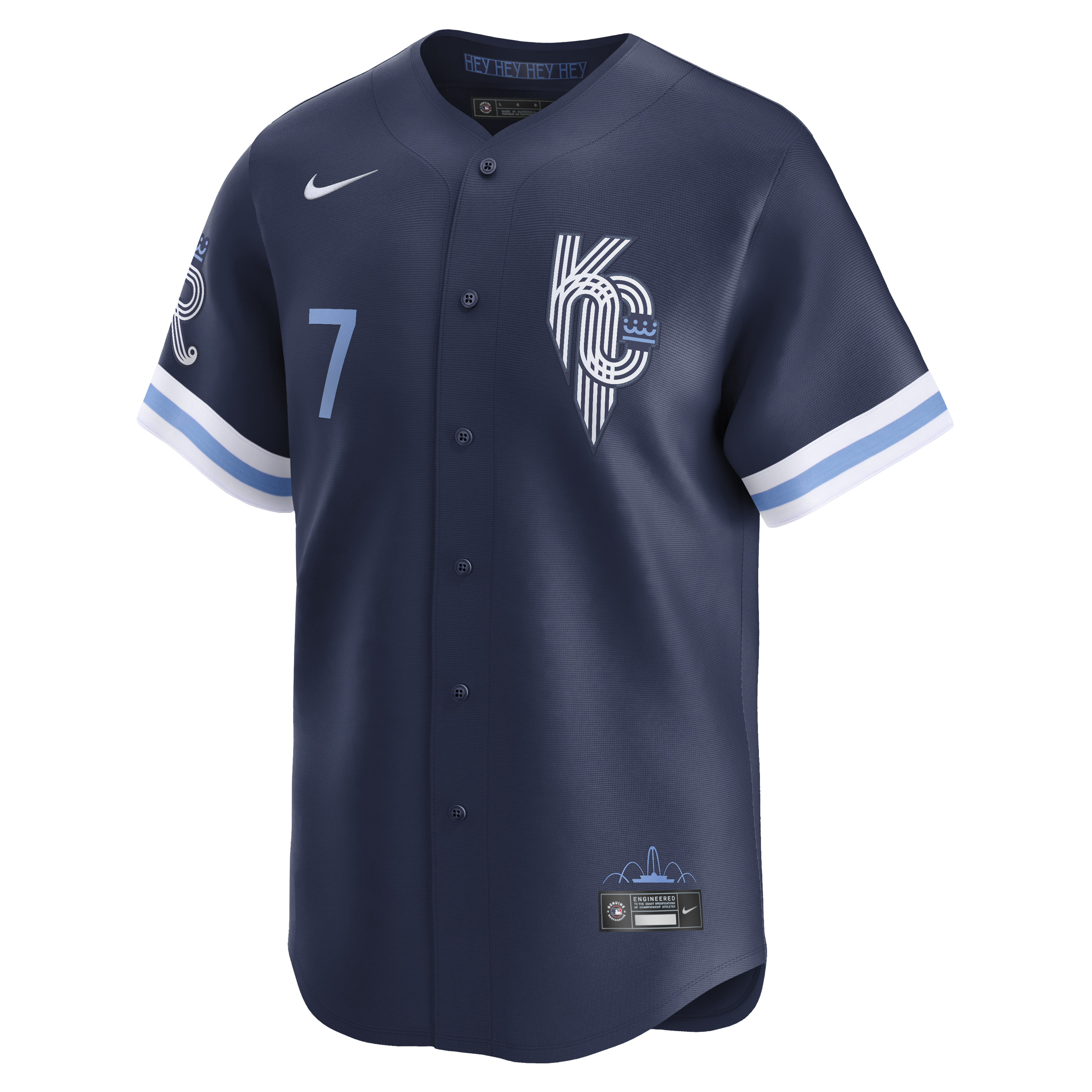 Bobby Witt Jr. Kansas City Royals Nike City Connect Limited Jersey - Navy 2