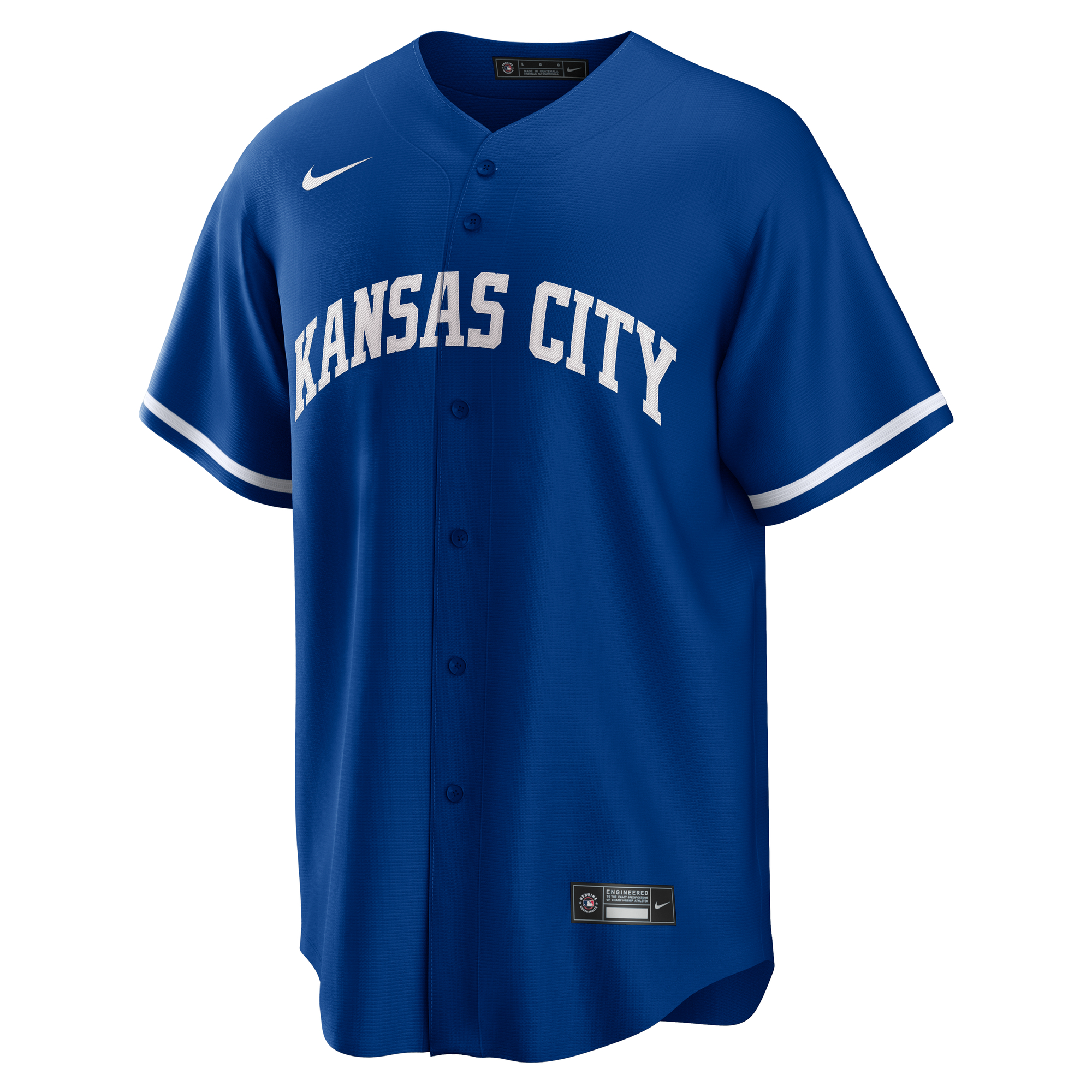 Bobby Witt Jr. Kansas City Royals Nike Alternate 2  Jersey - Rush Blue 2