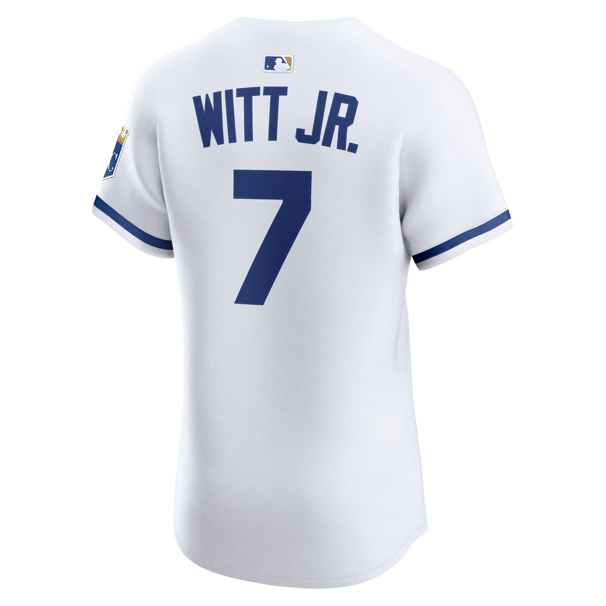Bobby Witt Jr. Kansas City Royals Nike Home ElitePlayer  Jersey - White 3