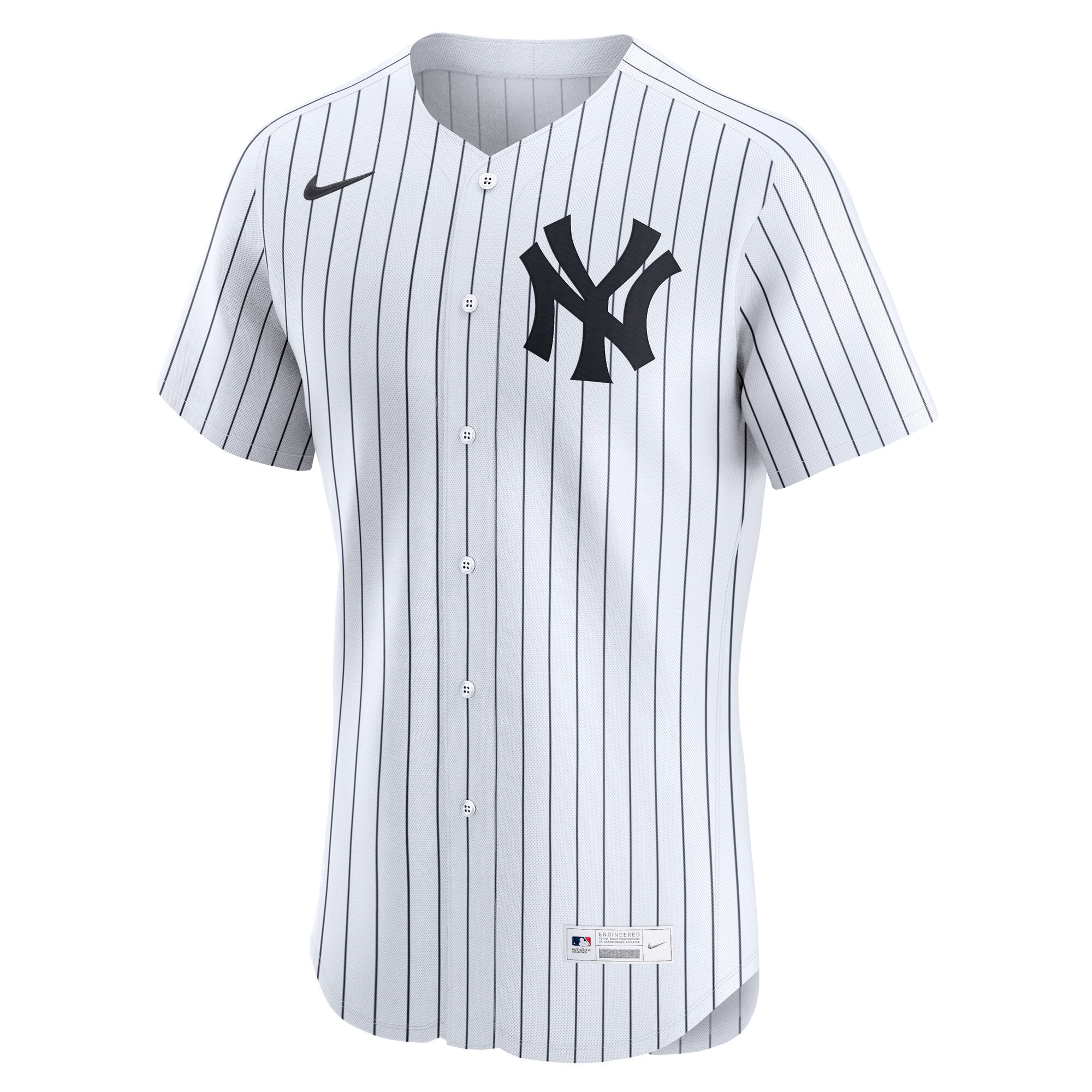Derek Jeter New York Yankees Nike Home Elite Player Jersey - White 2