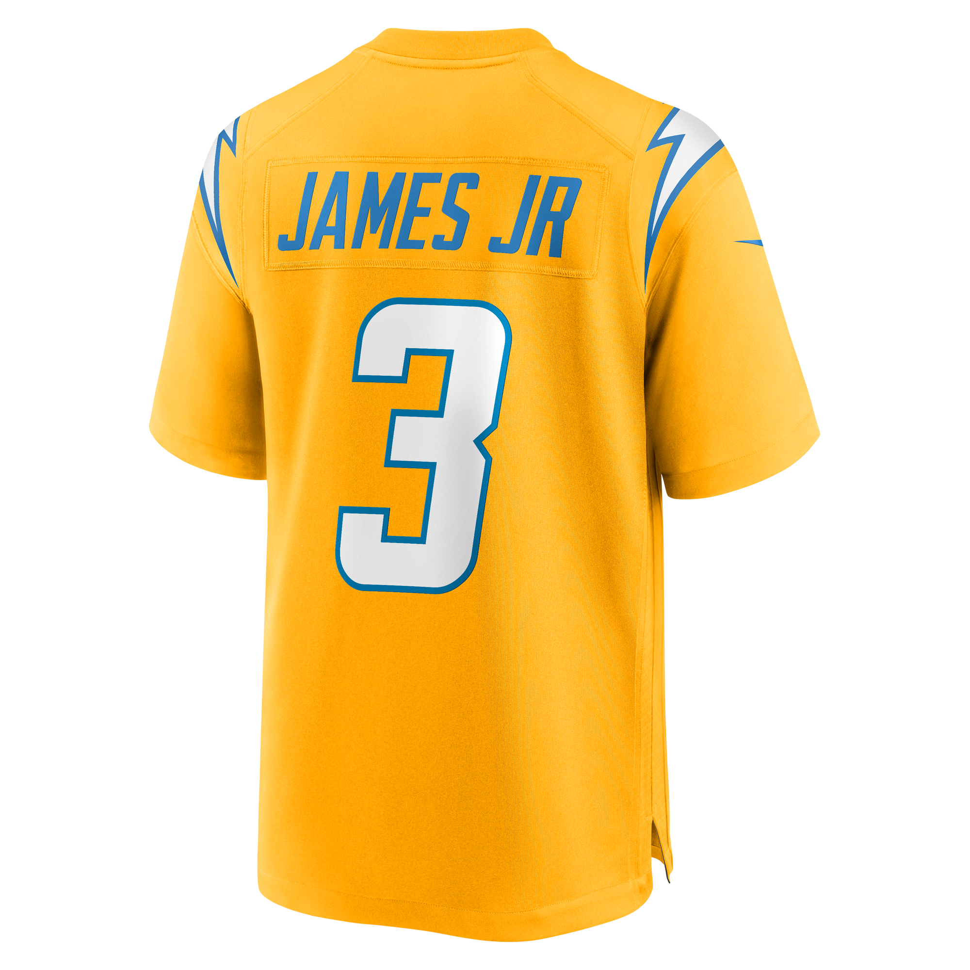 Derwin James Jr. Los Angeles Chargers Nike Alternate Charger Power Game Player Jersey - Gold 3