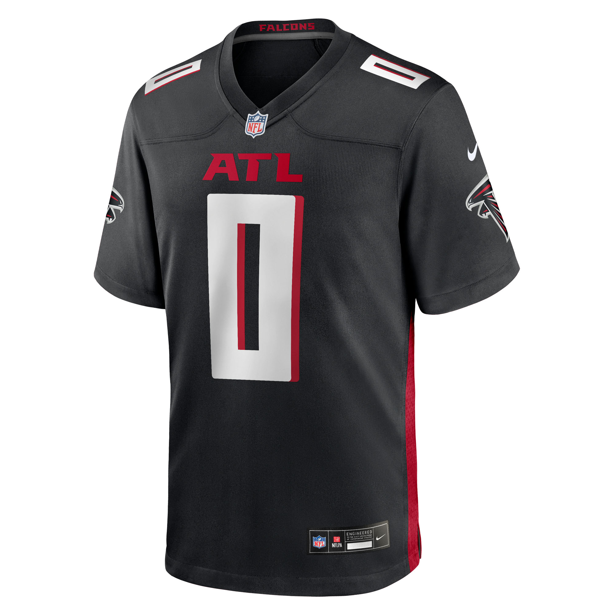 Divine Deablo Atlanta Falcons Nike Team Game Jersey -  Black 2