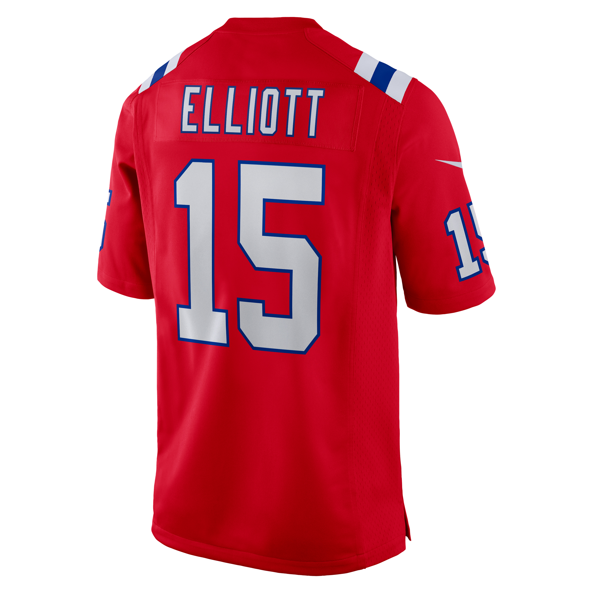 Ezekiel Elliott New England Patriots Nike Alternate Game Jersey - Red 3