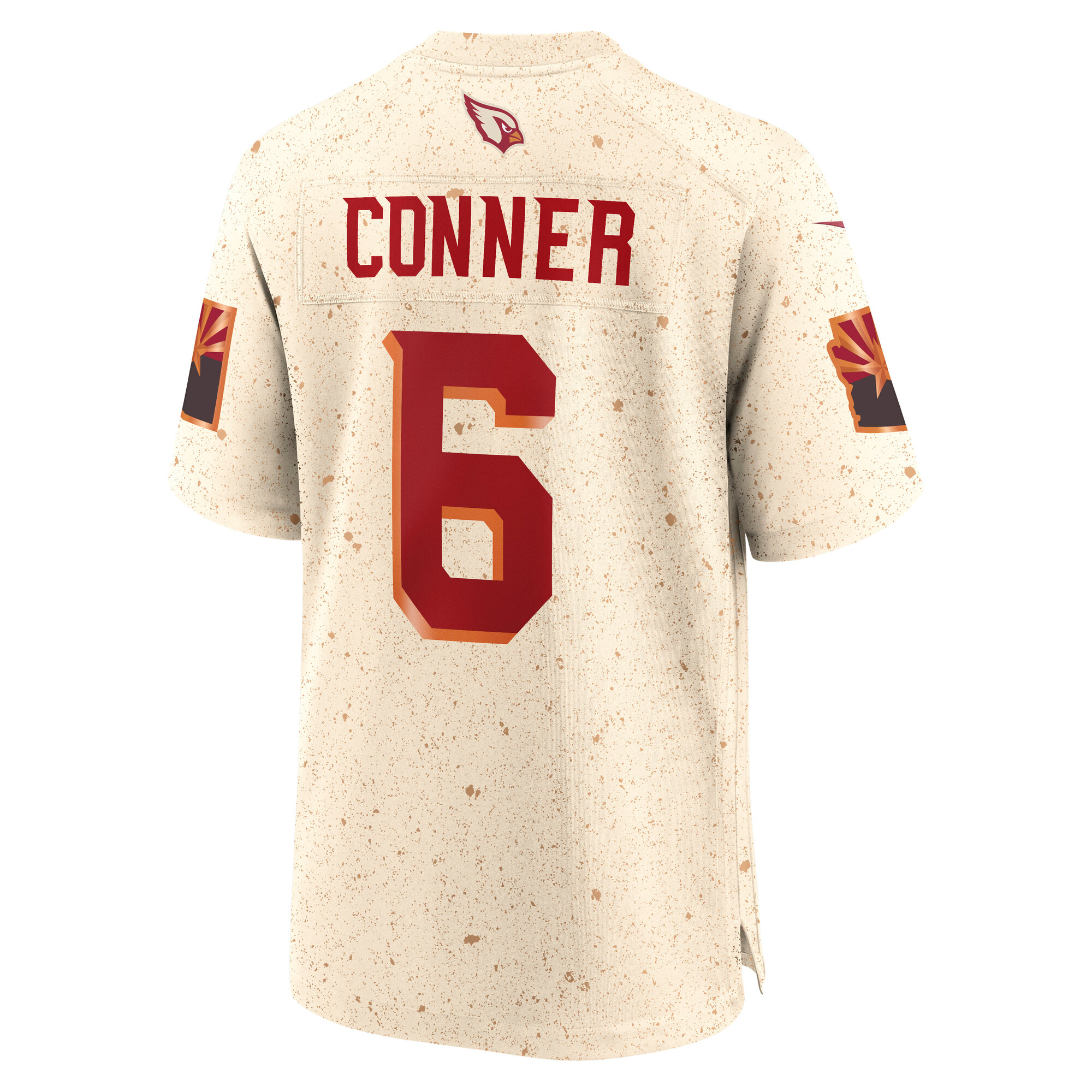 James Conner Arizona Cardinals Nike 2025 Rivalries Collection Game Jersey - Natural 3