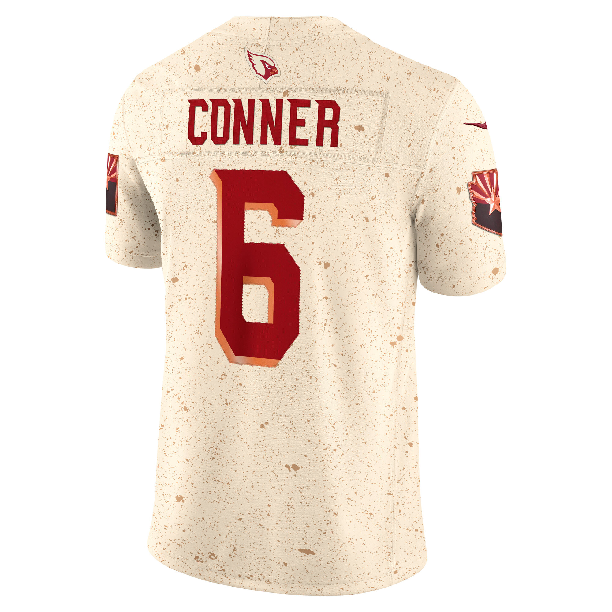 James Conner Arizona Cardinals Nike 2025 Rivalries Collection Limited Jersey - Natural 3
