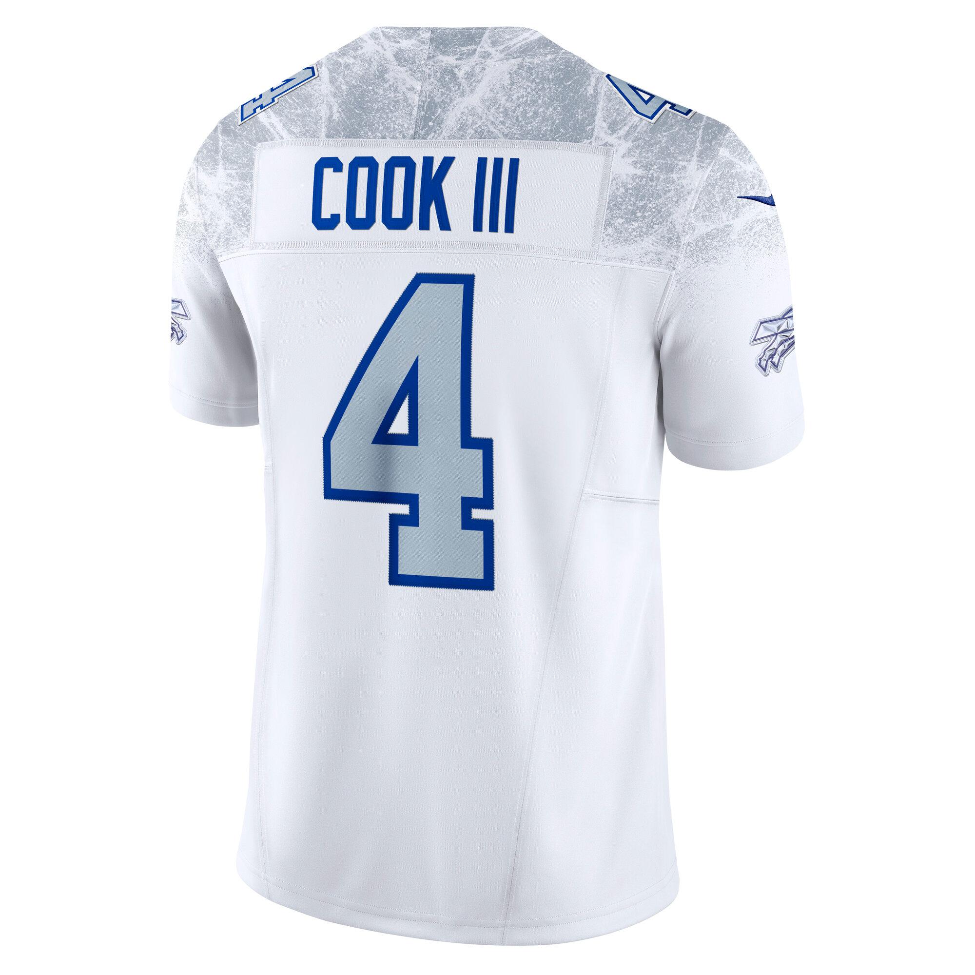 James Cook III Buffalo Bills Nike 2025 Rivalries Collection Limited Jersey - White 3 James Cook III Buffalo Bills Nike 2025 Rivalries Collection Limited Jersey - White 3