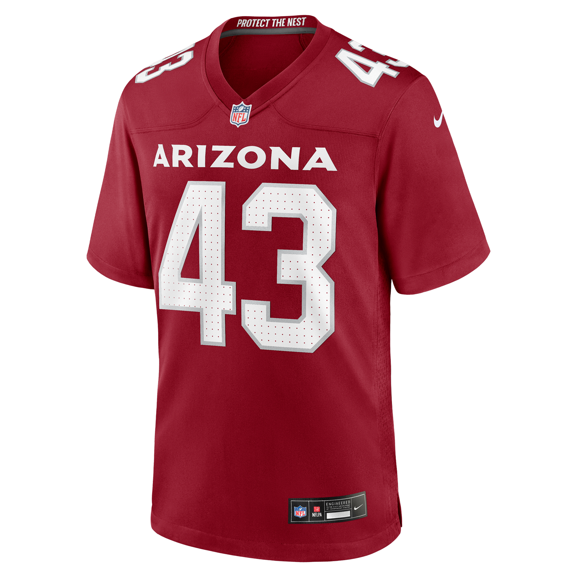 Jesse Luketa Arizona Cardinals Nike Team Game Jersey -  Cardinal 2