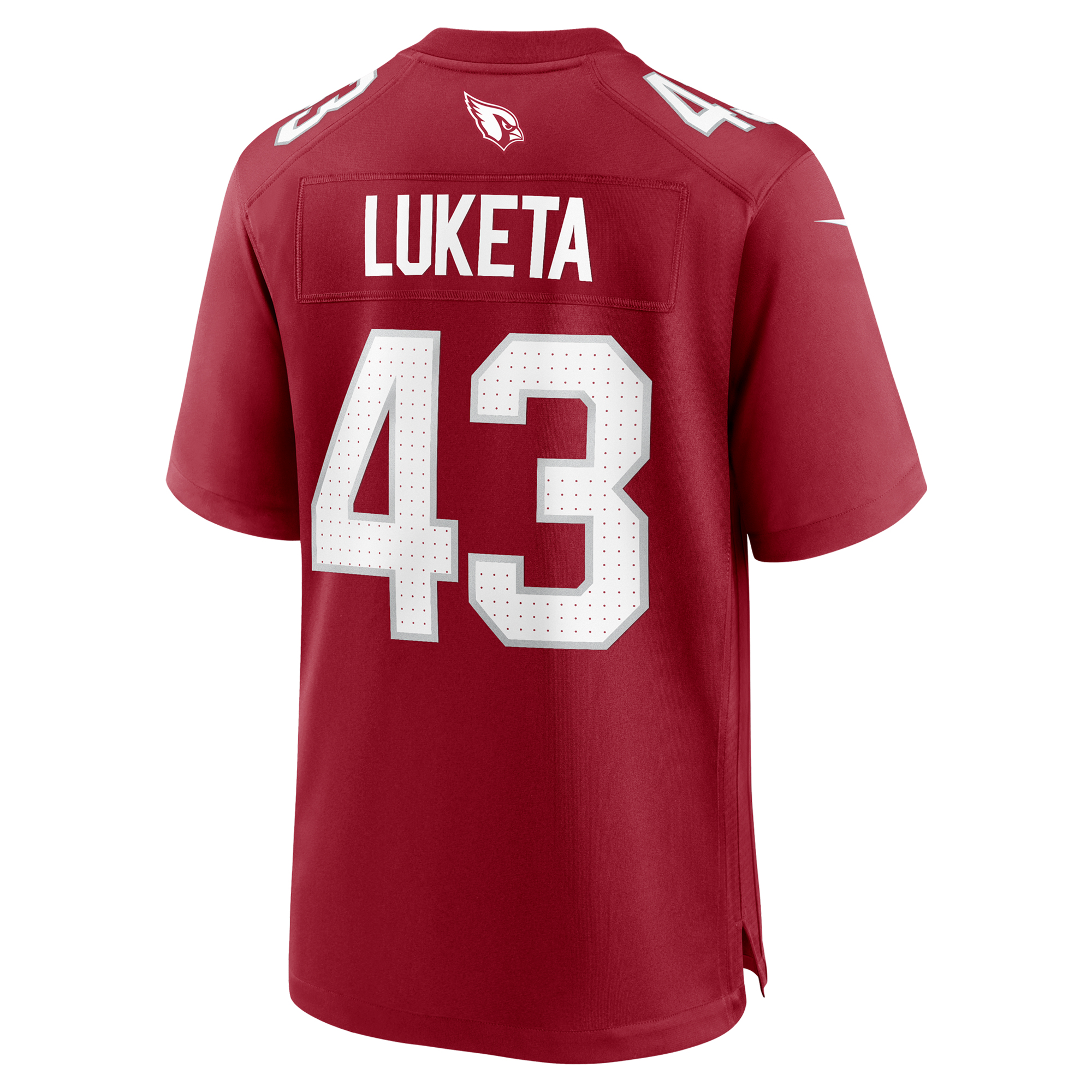Jesse Luketa Arizona Cardinals Nike Team Game Jersey -  Cardinal 3