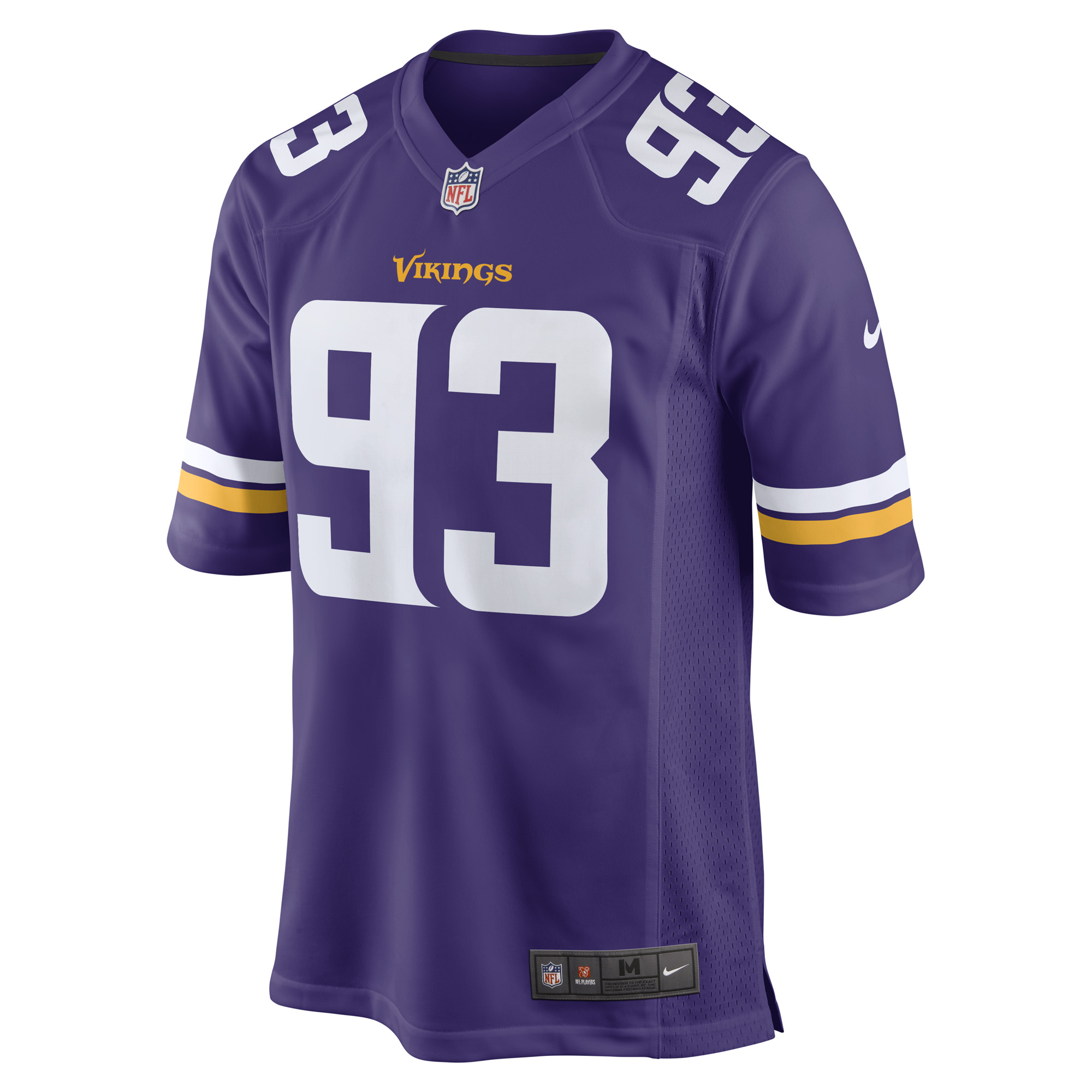 Jonathan Bullard Minnesota Vikings Nike Game Player Jersey - Purple 2
