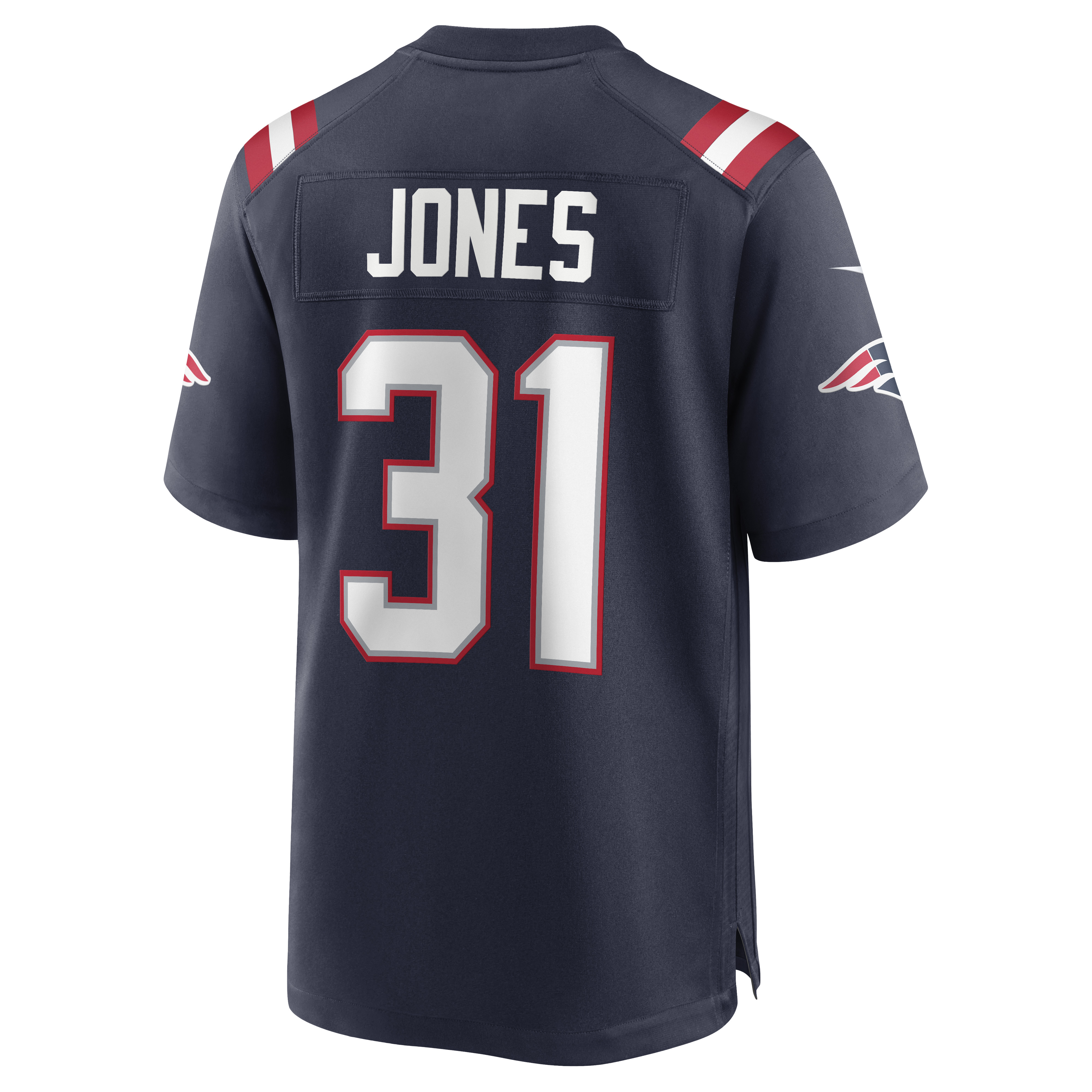 Jonathan Jones New England Patriots Nike Game Jersey - Navy 3