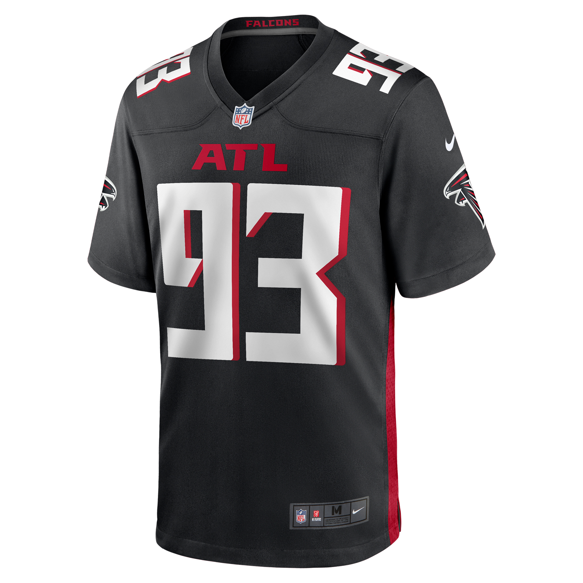 Kentavius Street Atlanta Falcons Nike Team Game Jersey - Black 2 Kentavius Street Atlanta Falcons Nike Team Game Jersey - Black 2