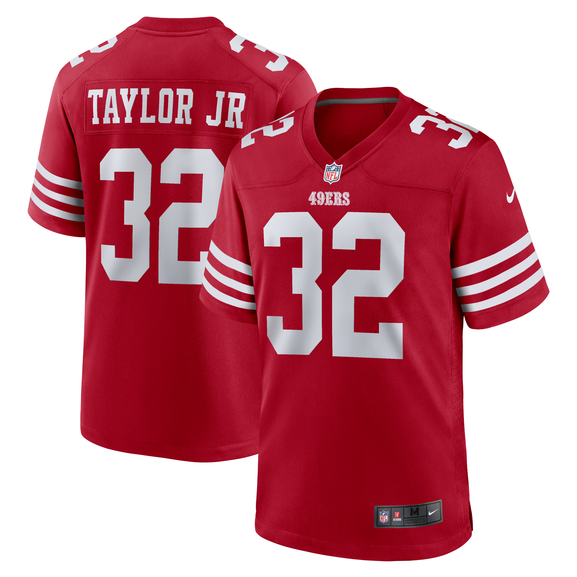Patrick Taylor Jr. San Francisco 49ers Nike Team Game Jersey -  Scarlet