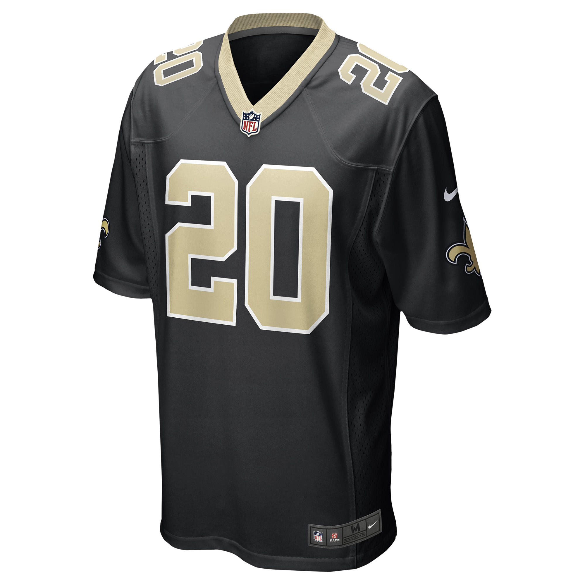 Pete Werner New Orleans Saints Nike Game Jersey - Black 2 Pete Werner New Orleans Saints Nike Game Jersey - Black 2