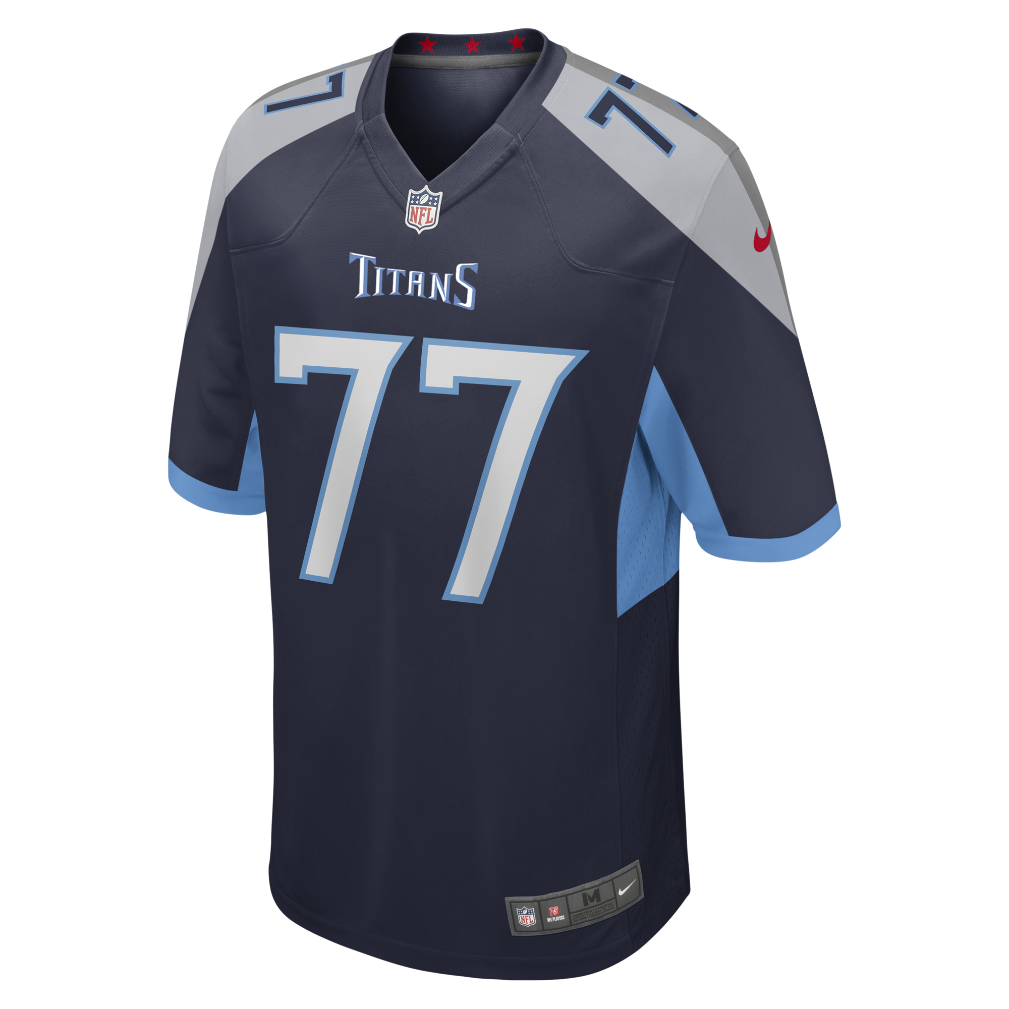 Peter Skoronski Tennessee Titans Nike  Game Jersey - Navy 2