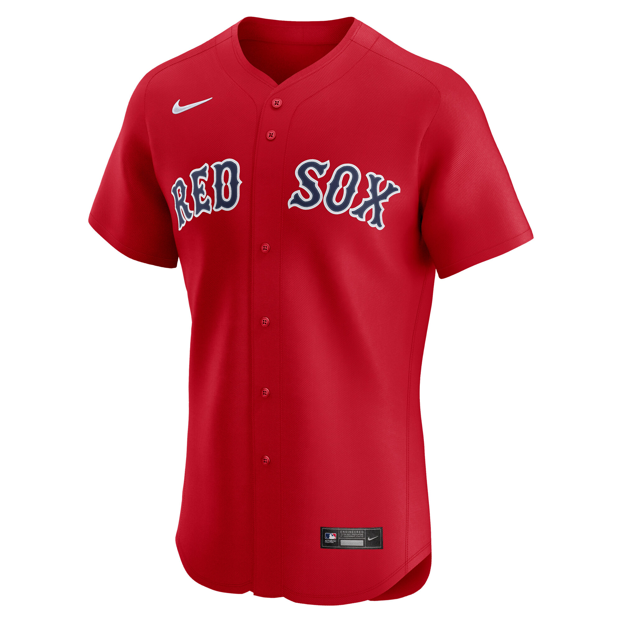 Boston Red Sox Nike Alternate Elite Jersey - Red 2