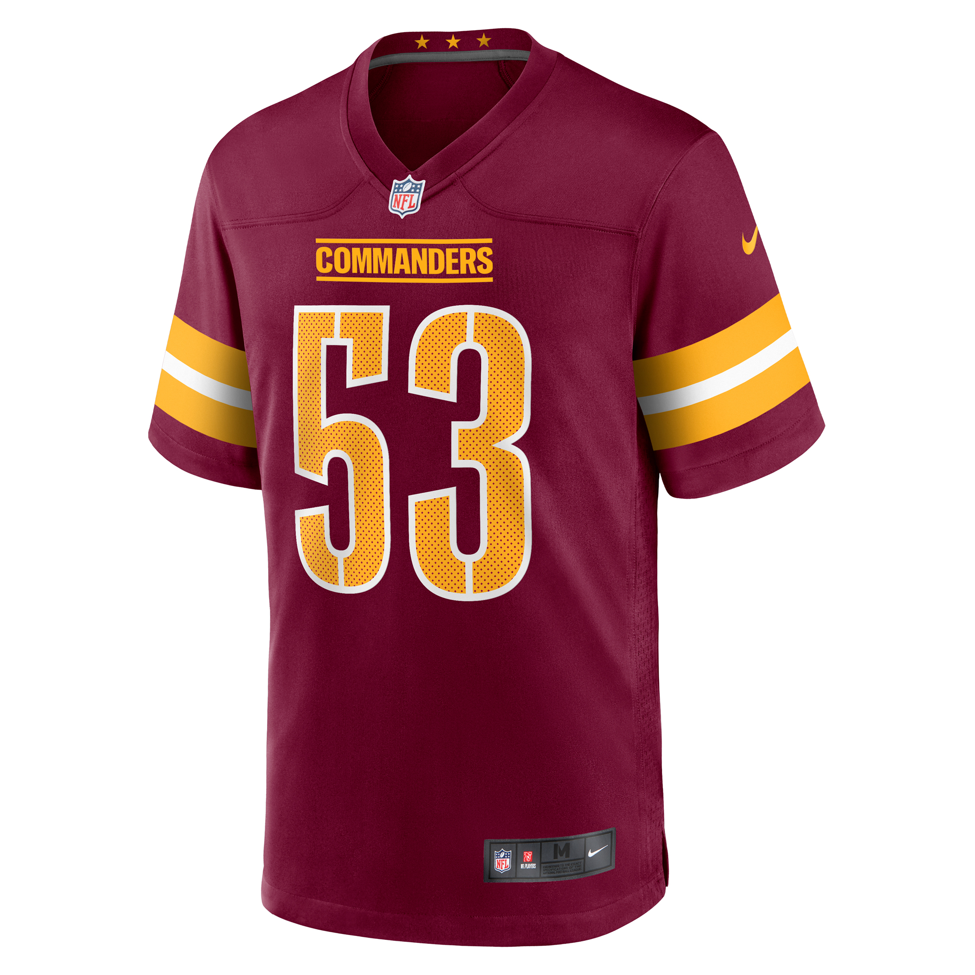 Ricky Stromberg Washington Commanders Nike Team Game Jersey - Burgundy 2