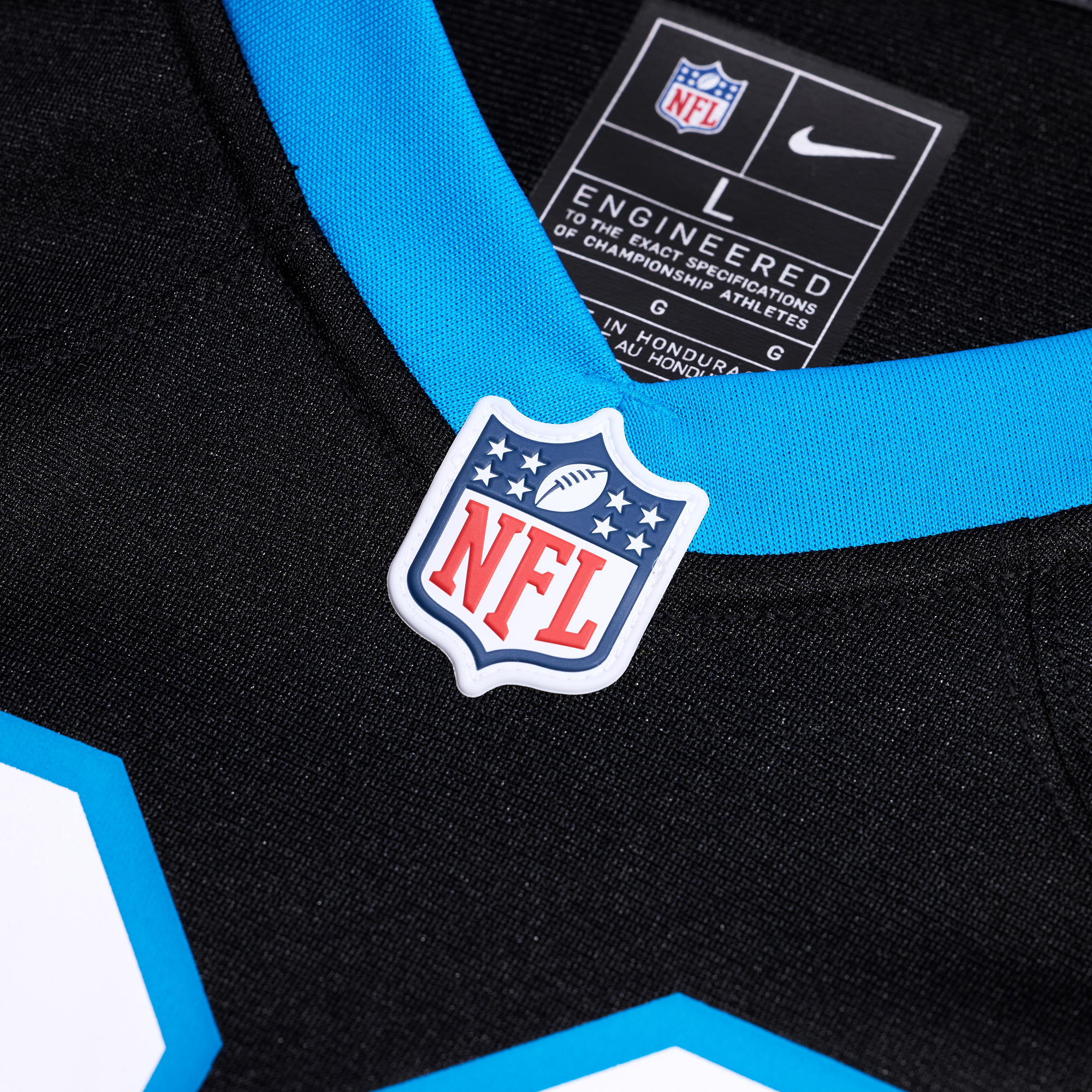 Rico Dowdle Carolina Panthers Nike Team Game Jersey -  Black 3