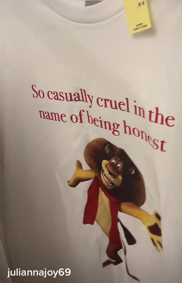 So casually cruel in the name of being honest - - More Option - Outfits For US