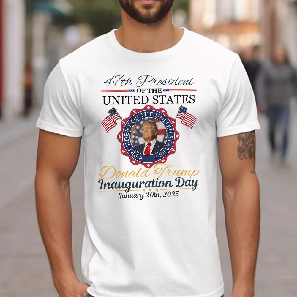 Trump Inauguration Day Shirt, Trummp Supporters Shirt, Xmas Graphic Tee