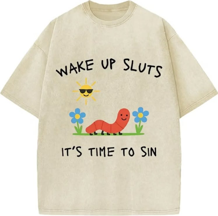 Wake up sluts it's time to sin - - More Option - Outfits For US