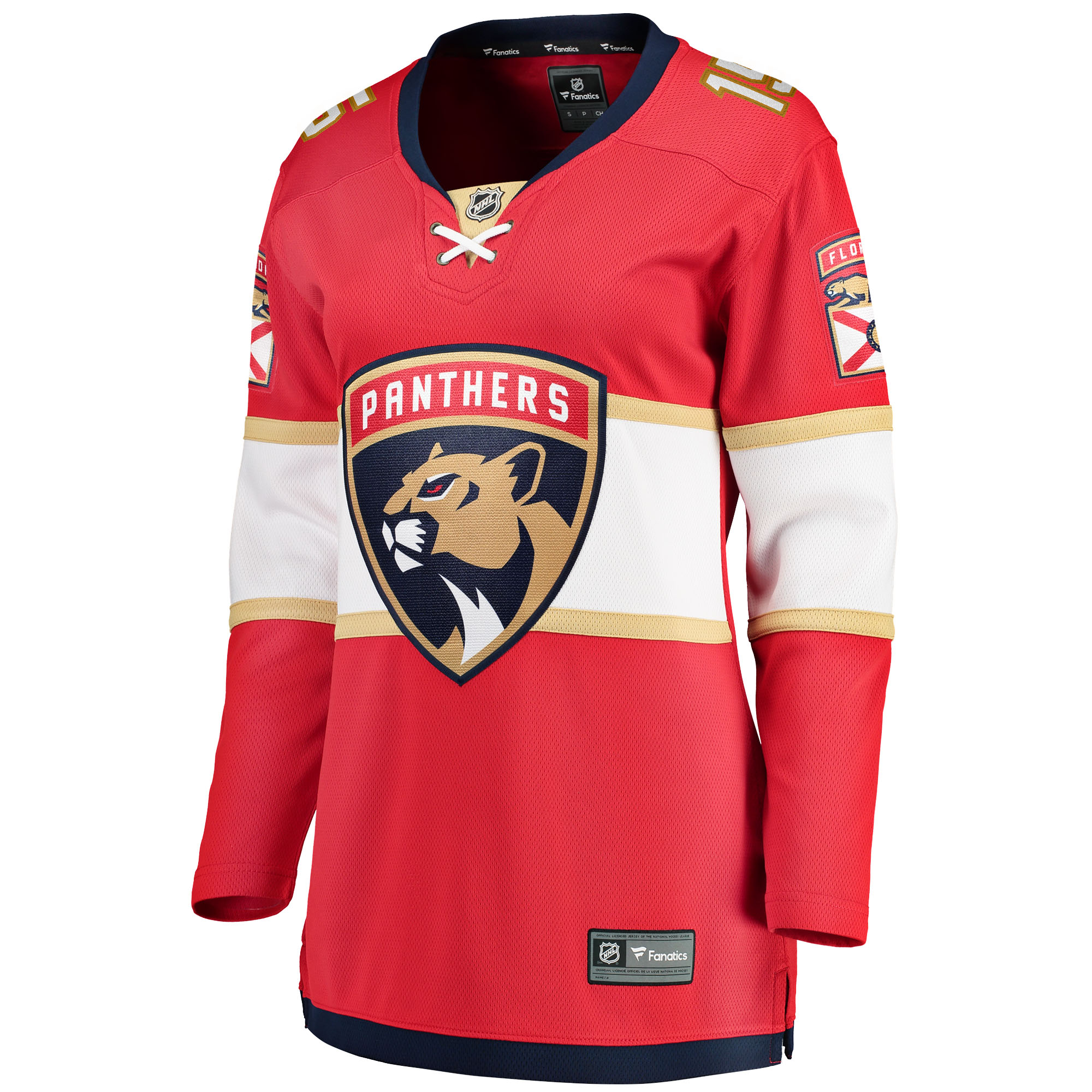 Anton Lundell Florida Panthers Fanatics Women's Home Breakaway Player Jersey - Red 2