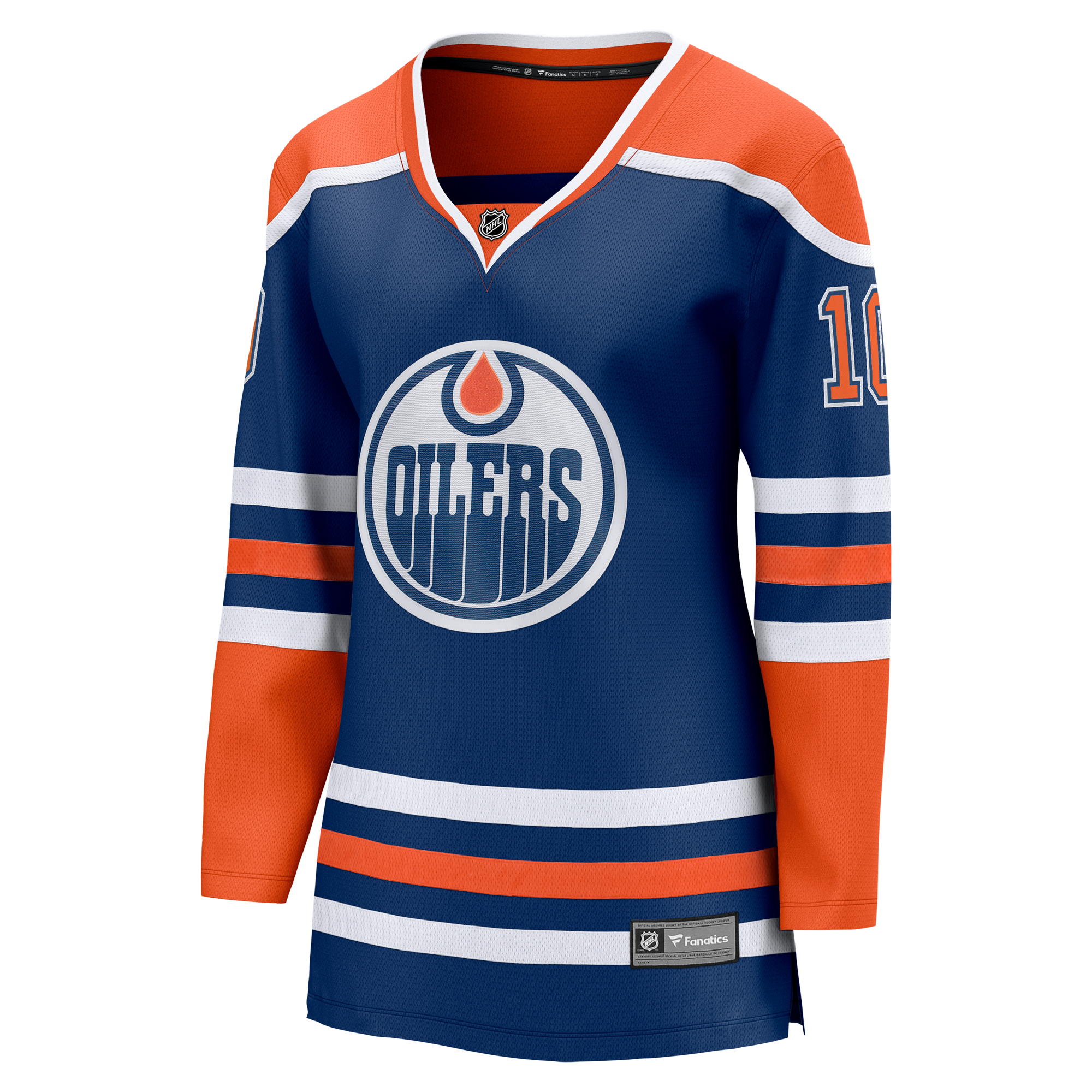 Derek Ryan Edmonton Oilers Fanatics Women's Home Breakaway Player Jersey - Royal 2