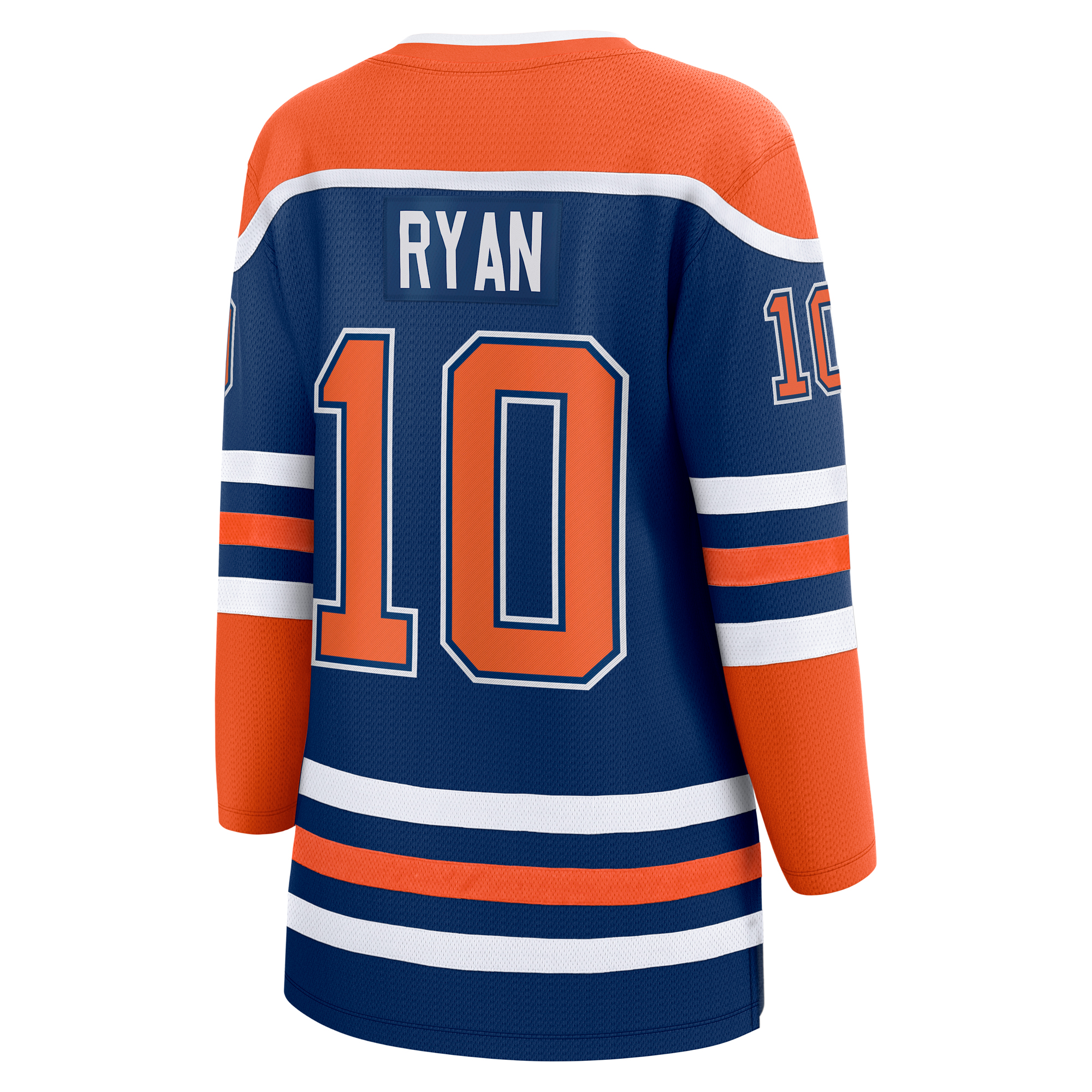 Derek Ryan Edmonton Oilers Fanatics Women's Home Breakaway Player Jersey - Royal 3